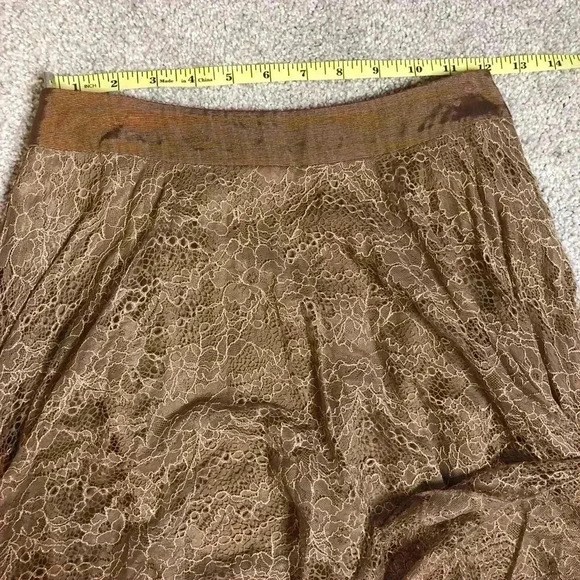 REISS Lace Midi Skirt - Picture 6 of 9